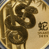 2025 1 oz Gold Lunar Snake BU - Australian Perth Mint