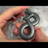 2023 Chad 2 oz Silver Figure Eight Black Mamba Shaped High Relief Coin .999 Fine (w/Box)