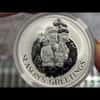 2022 1 Oz Tuvalu The Simpsons Season's Greetings Silver Coin .9999 Fine