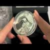 2022 Cook Islands 2 oz Silver Raven Witch - Eye of Magic Coin  .999 Fine