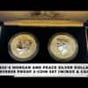2025-S Morgan and Peace Silver Dollar Reverse Proof 2-Coin Set (w/Box & COA)