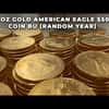 1 oz Gold American Eagle $50 Coin BU (Random Year)