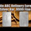 1 Kilo ABC Refinery Eureka Silver Bar .9999 Fine