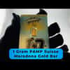 1 Gram PAMP Suisse Maradona Gold Bar .9999 Fine (in Assay)