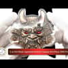 5 oz Oni Mask Japanese Demon Copper Art Piece .999 Fine