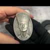 2023 3 oz Silver The Nefertiti Bust 3D Shaped Coin Djibouti  .999 Fine