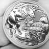 2020 1 oz Silver Australian Bull and Bear Coin Perth Mint .9999 Fine BU
