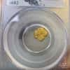 1857 2.1 gram California Gold Rush Nugget S.S. Central America PCGS