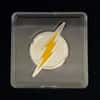 2021 Niue 1 oz DC Comics - The Flash Emblem Shaped Silver Coin by Bullion Exchanges