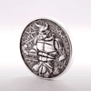 2022 Silver Mechanized Minotaur Antiqued High Relief Coin