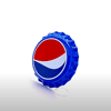 2022 Chad 6 gram Pepsi Bottle Cap Proof Silver Coin 
