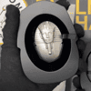2022 3 oz Silver Mask of Tutankhamun Shaped Coin