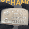 10 oz Canada Leaf Cast Silver Bar