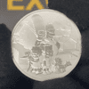 2021 1 oz Silver Tuvalu The Simpson Family Coin
