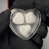 30 gram Silver Sweethearts PAMP Suisse 3-Heart Set