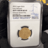 2022 Mint Error 1/4 Oz Gold American Eagle NGC MS 69 ER