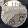 2021 Palau 3 oz Proof Silver Tiffany Art Metropolis Paris Coin