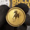 2002 1 oz Gold Lunar Year of The Horse BU Australia Perth Mint