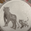 2022 10 Kilo Silver Lunar Year of The Tiger BU Australian Perth Mint