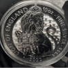 2022 Great Britain 10 oz Silver The Tudor Beasts Lion of England Coin