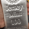100 oz Jersey Mint Silver Bar