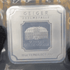10 oz Geiger Original Square Silver Bar