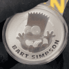 2022 1 oz Tuvalu Bart Simpson Silver Coin