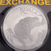 2022 1 Kilo Silver Australian Koala Perth Mint