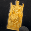 2022 Cook Islands 3 oz Gilded Silver Spiritual Art - Zeus Coin