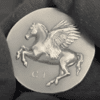 2022 1 oz Silver Pegasos - Numismatic Icons Coin Cook Islands