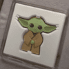 2022 1 oz Colorized Silver Star Wars Yoda Niue Chibi Coin