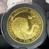 2018 Somalia 1 oz Gold African Elephant Dog Privy