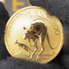 2022 1 oz Australian Gold Kangaroo Perth Mint Coin