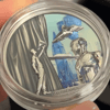 2022 Palau 2 oz Silver Daydreamer Future Antiqued Coin