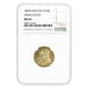 1867 XXI 20 Lire Italy Papal States Gold Coin NGC MS 63