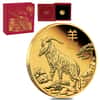 2027 1/10 oz Proof Gold Lunar Goat Coin Australian Perth Mint