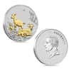 2027 3 oz Silver Lunar Goat 3-Coin Set Perth Mint
