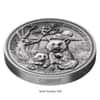 2017 8 oz Silver Panda Fiji $5 Coin .999 Fine In Cap Serial#8 (w/Box&COA) - 35th Anniv. of Panda