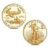 2021-W 1.85 oz Proof Gold American Eagle 4-Coin Set (w/Box & COA)