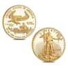 2021-W 1.85 oz Proof Gold American Eagle 4-Coin Set (w/Box & COA)
