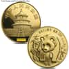 Chinese 1.9 oz Gold Panda 5-Coin Proof Set (Random Year, w/Box & COA)