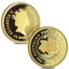 1986 1.85 oz Australian Nugget Proof Gold 4-Coin Set (w/Box & COA)