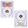 2021-W 1.85 oz Proof Gold American Eagle 4-Coin Set Type 1 PCGS PF 70 DCAM FDOI (Cleveland)