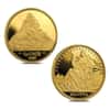 1987 Switzerland 1.85 oz Proof Gold Helvetia The Matterhorn 4-Coin Set (w/Box)