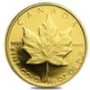 1989 1.85 oz Proof Gold Canadian Maple Leaf 4-Coin Set 