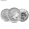 1/10 oz Silver Coin Random Mint .999+ Fine (Milky, Scruffy, Toned)