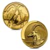 2000 1.85 oz Proof Gold South Africa Natura Sable 4-coin Set .9999 Fine (w/Box & COA, Silver Sable Horn)