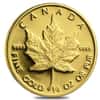 1989 1.85 oz Proof Gold Canadian Maple Leaf 4-Coin Set 