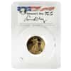 2016 W 1.85 oz Proof Gold American Eagle 4-coin Set PCGS PF 70 DCAM FS - 30th Anniv (Edmund Moy Signature) 