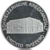 0.446 oz Credit Suisse Silver Round 0.925 Fine
